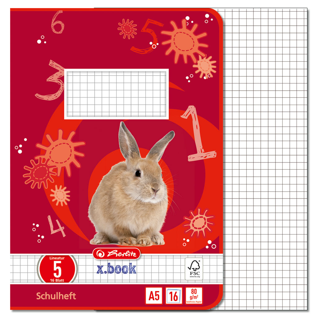 Herlitz® Schulheft DIN A5