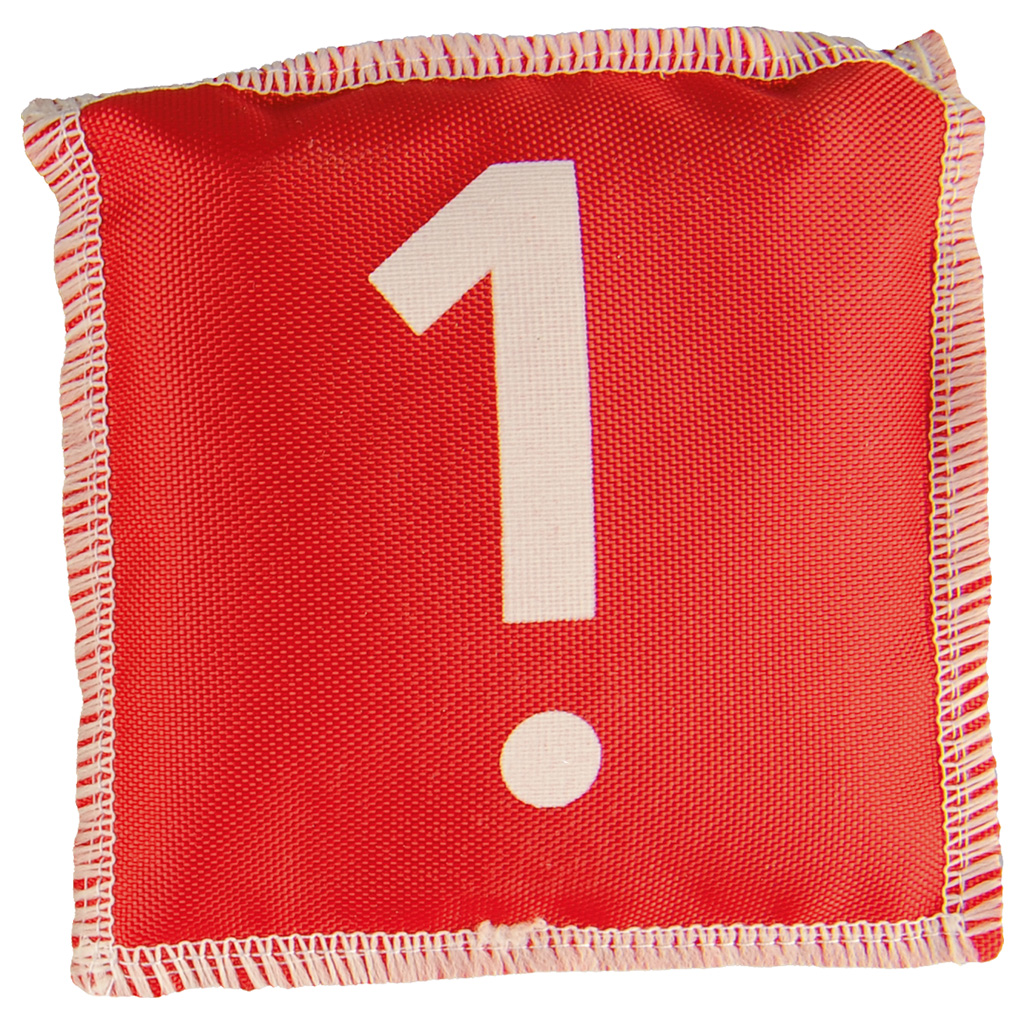 Bohnensäckchen Zahlen 1–10