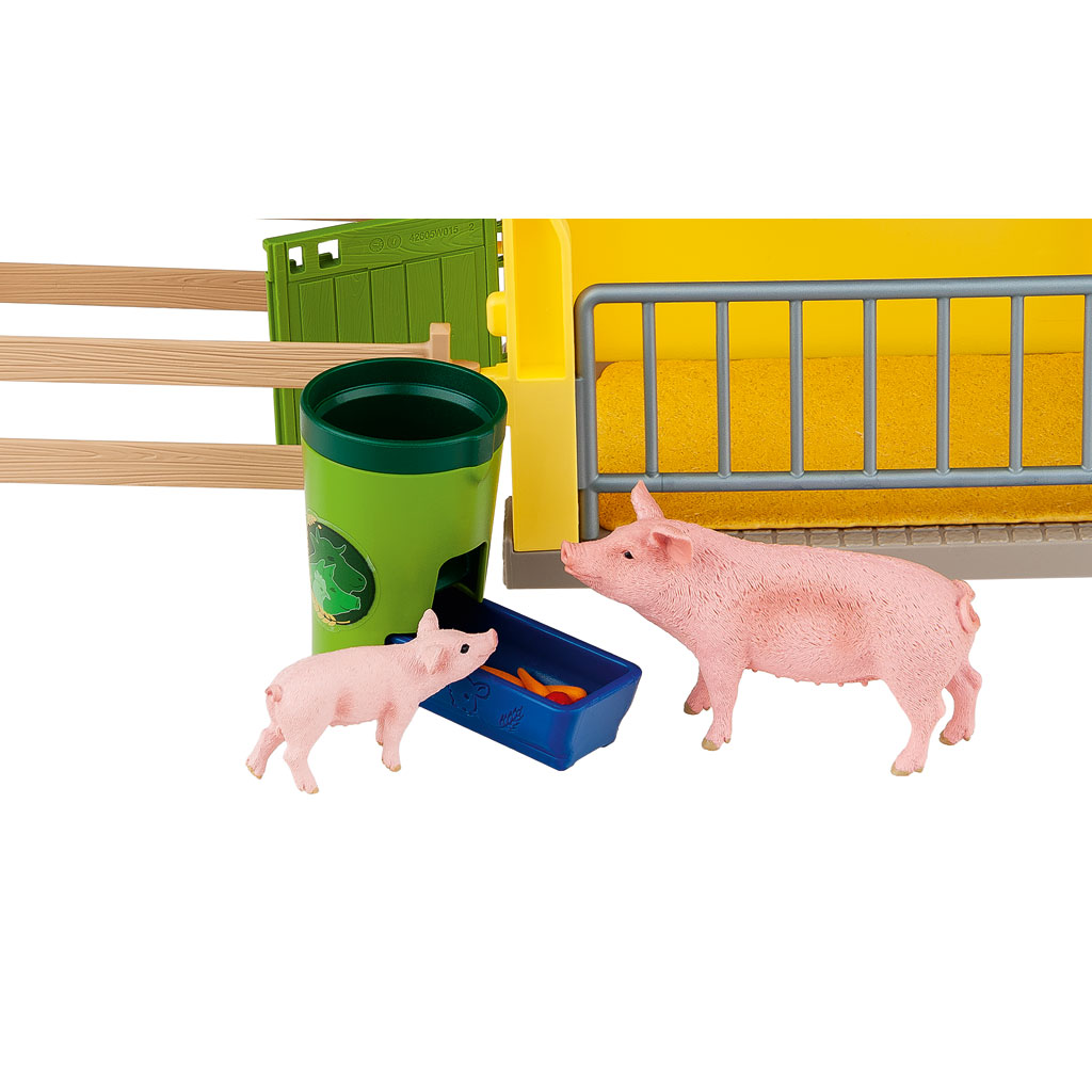 Schleich® Großer Stall mit Tieren und Zubehör