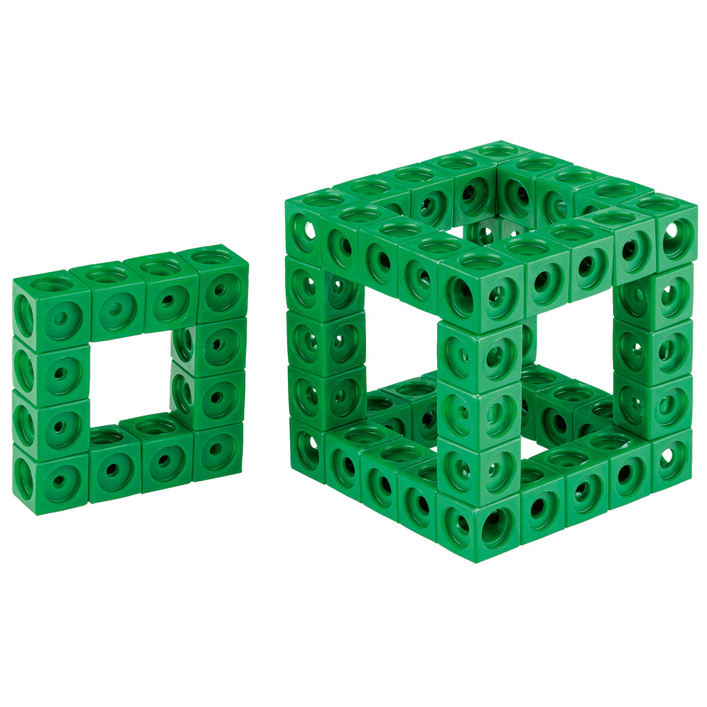 Steckwürfel, 100 Stück Steckwürfel, 100 Stück