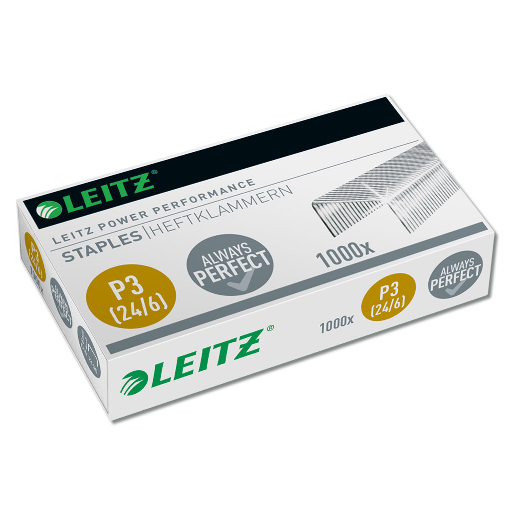 Leitz® Heftklammern 24/6, 1.000 Stück
