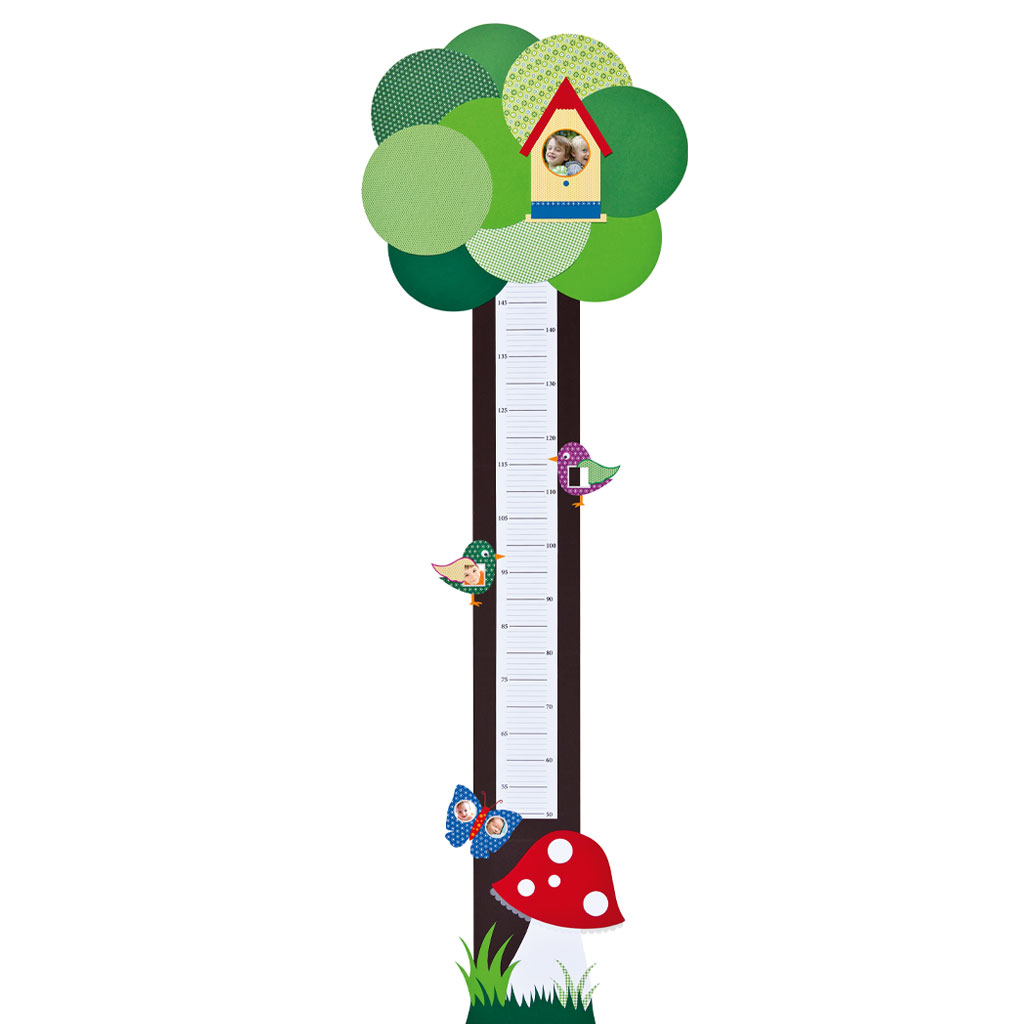 Messlattenset II – Baum/Blume, zum Selbermachen