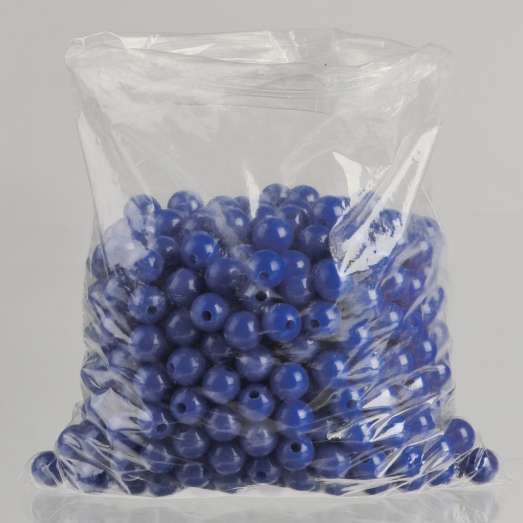 Kunststoffperlen, 100 Stück, Ø 11 mm