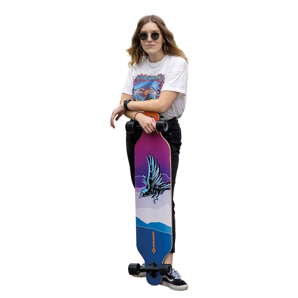 Schildkröt Longboard Freeride 41" God Feather Schildkröt Longboard Freeride 41" God Feather
