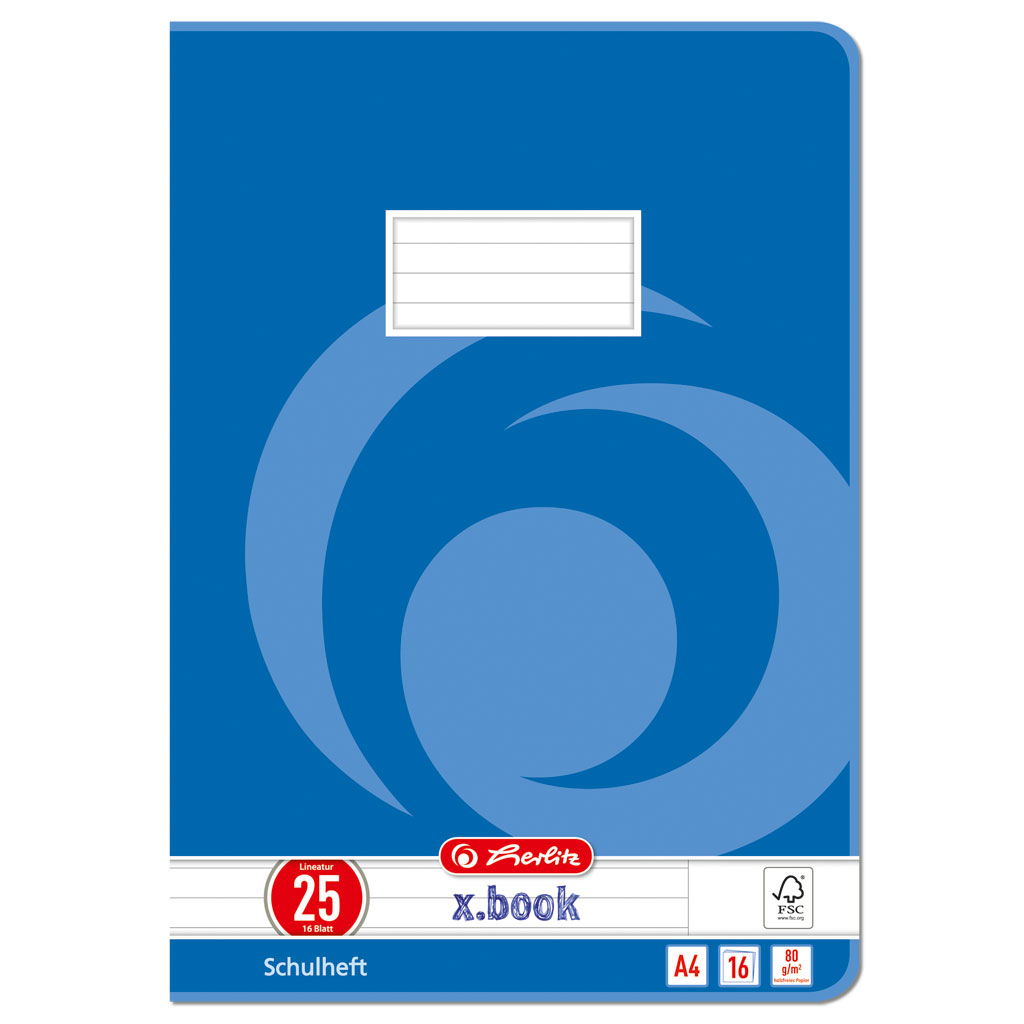 Herlitz® Schulheft DIN A4