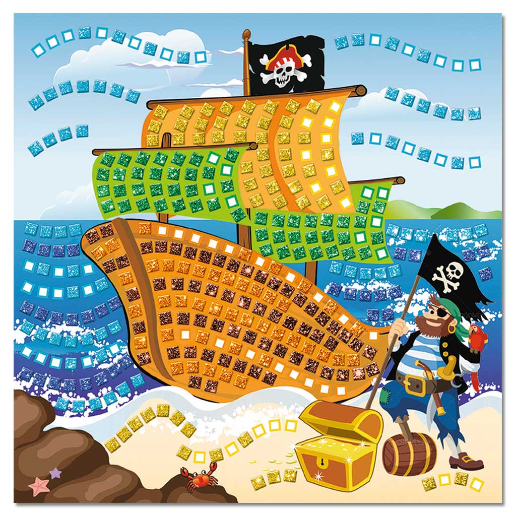 Ursus® Moosgummi-Mosaik Glitter