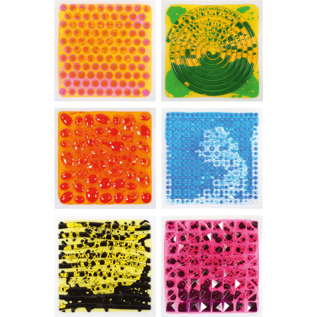 Sensorik-Platten Liquid, 6er-Set