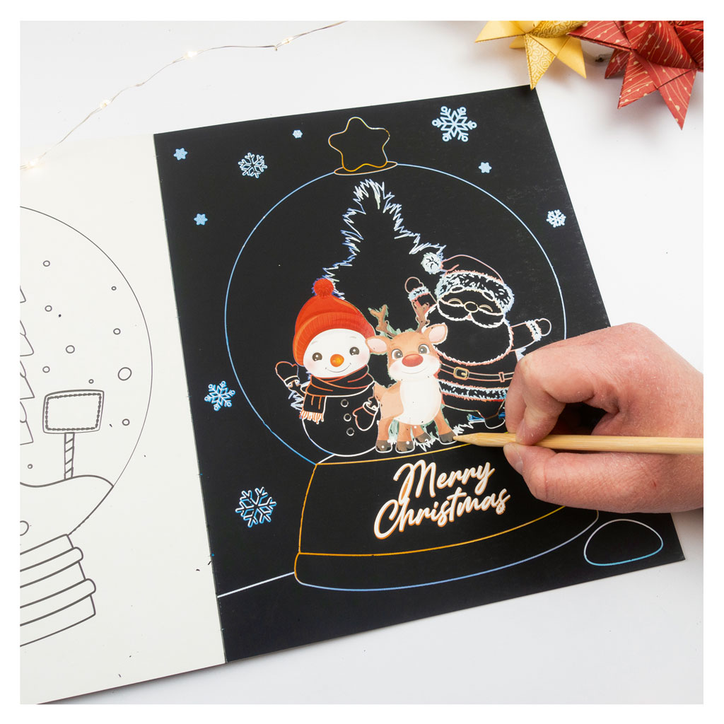Mein magisches Kratzel-Buch Winterzeit-Bild Auf diesem Bild ist das Produkt mit der Art.Nr.: W-93615 zu sehen