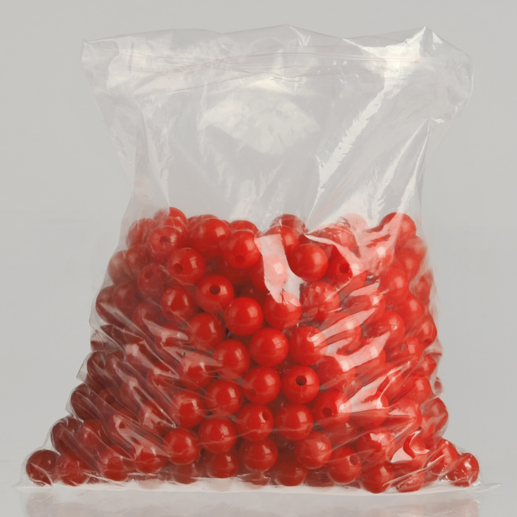 Kunststoffperlen, 100 Stück, Ø 11 mm