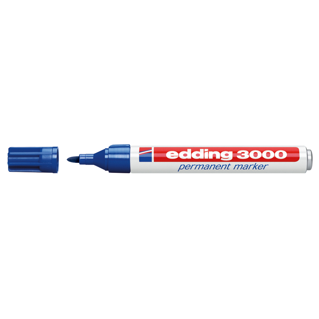 edding® 3000 Permanentmarker, 4er-Set edding® 3000 Permanentmarker, 4er-Set