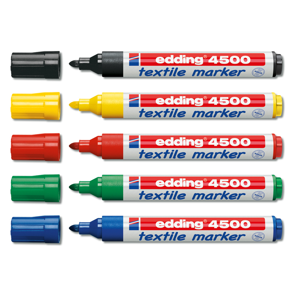 temp91089a-edding-t-shirt-marker-setRN990RoCw7sNo edding® 4500 Textilmarker 5er-Set