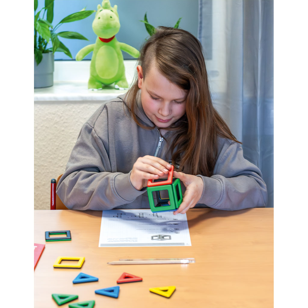 Arbeitsmappe Magnetic Polydron, Klasse 5–10