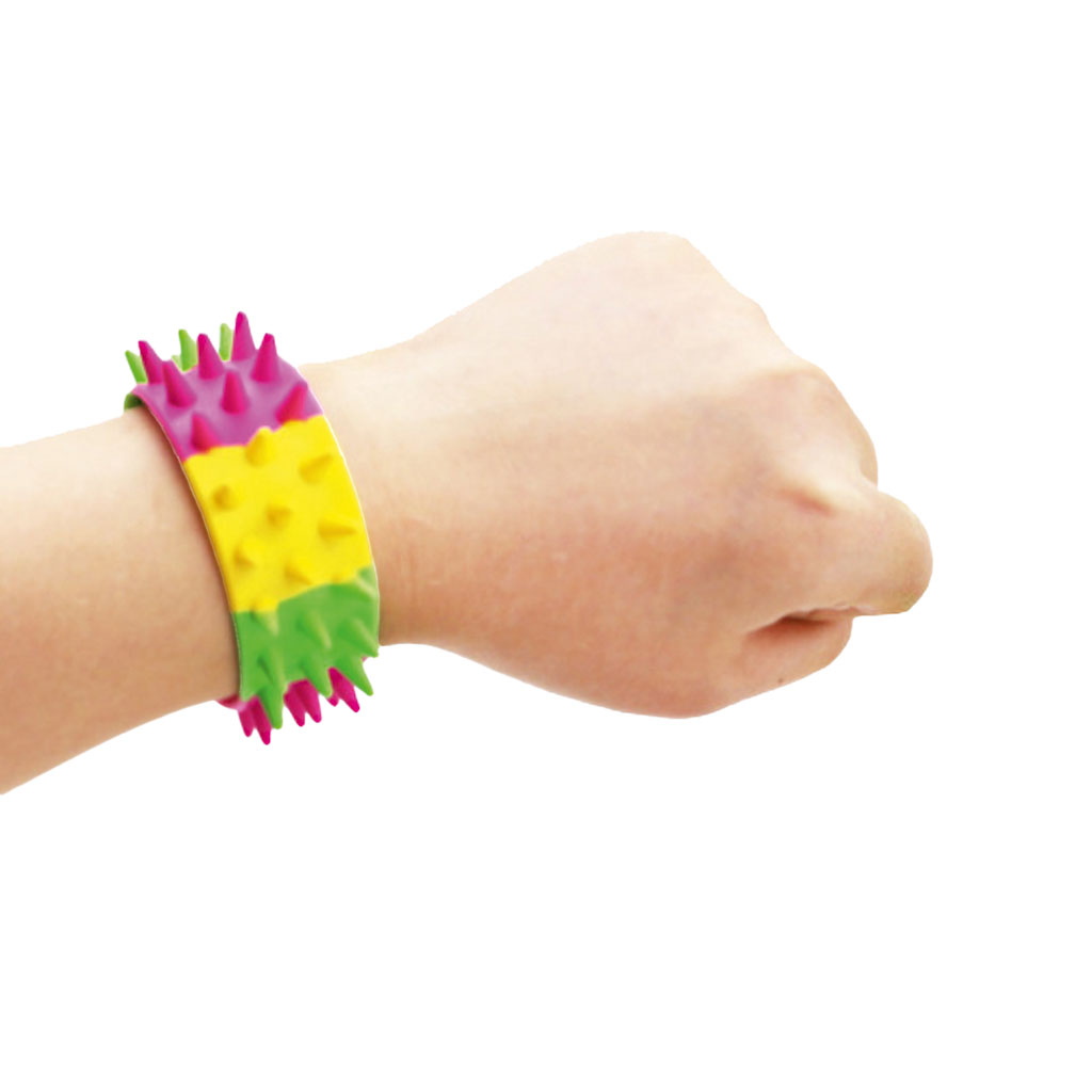 Schnapp-Armband Stachel, 4 Stück