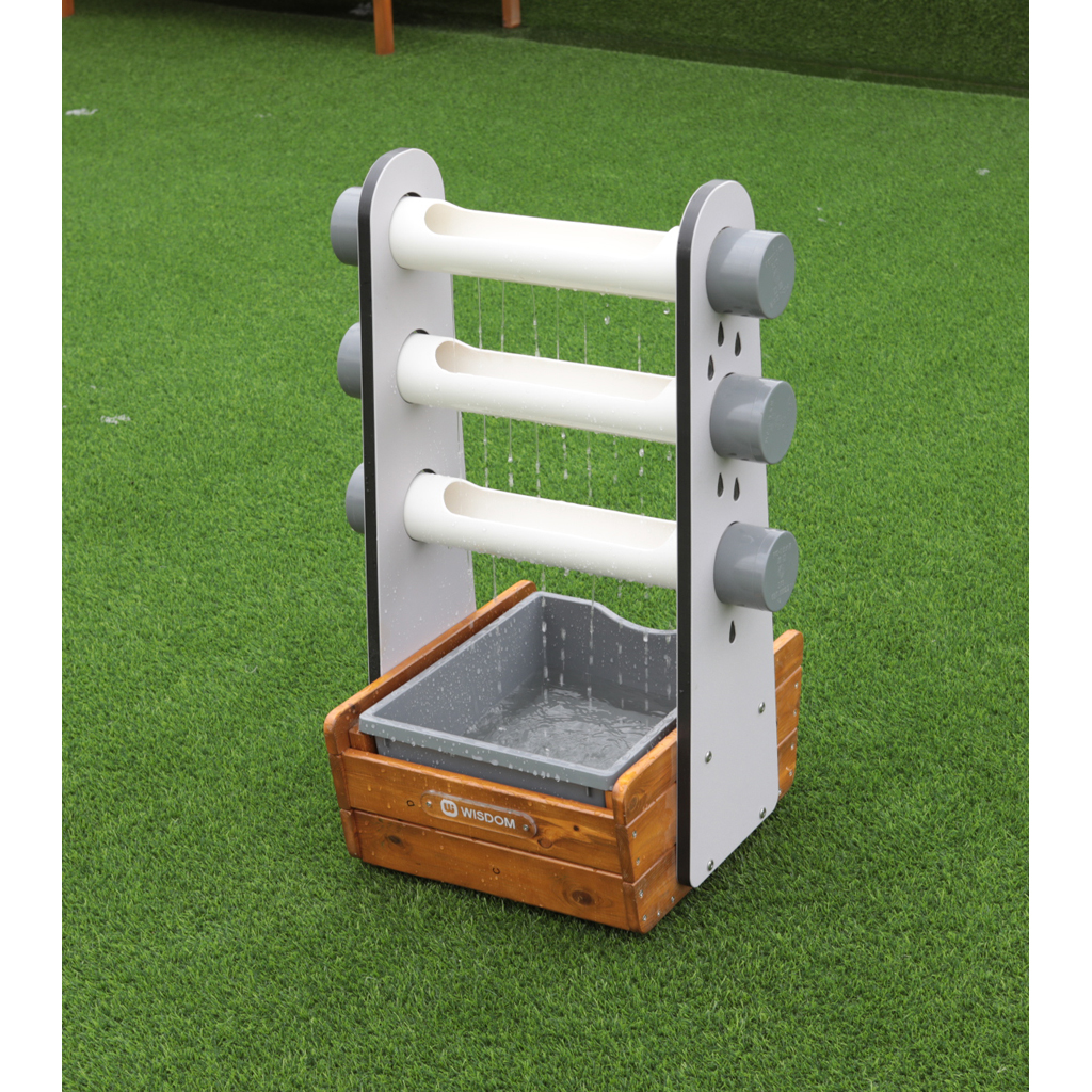 Wasserspiel Regentropfen