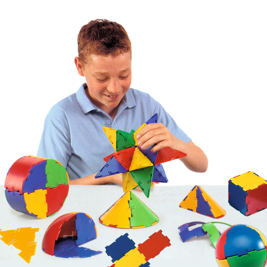 Polydron Sphera 3D-Geometriebauteile Gruppenset