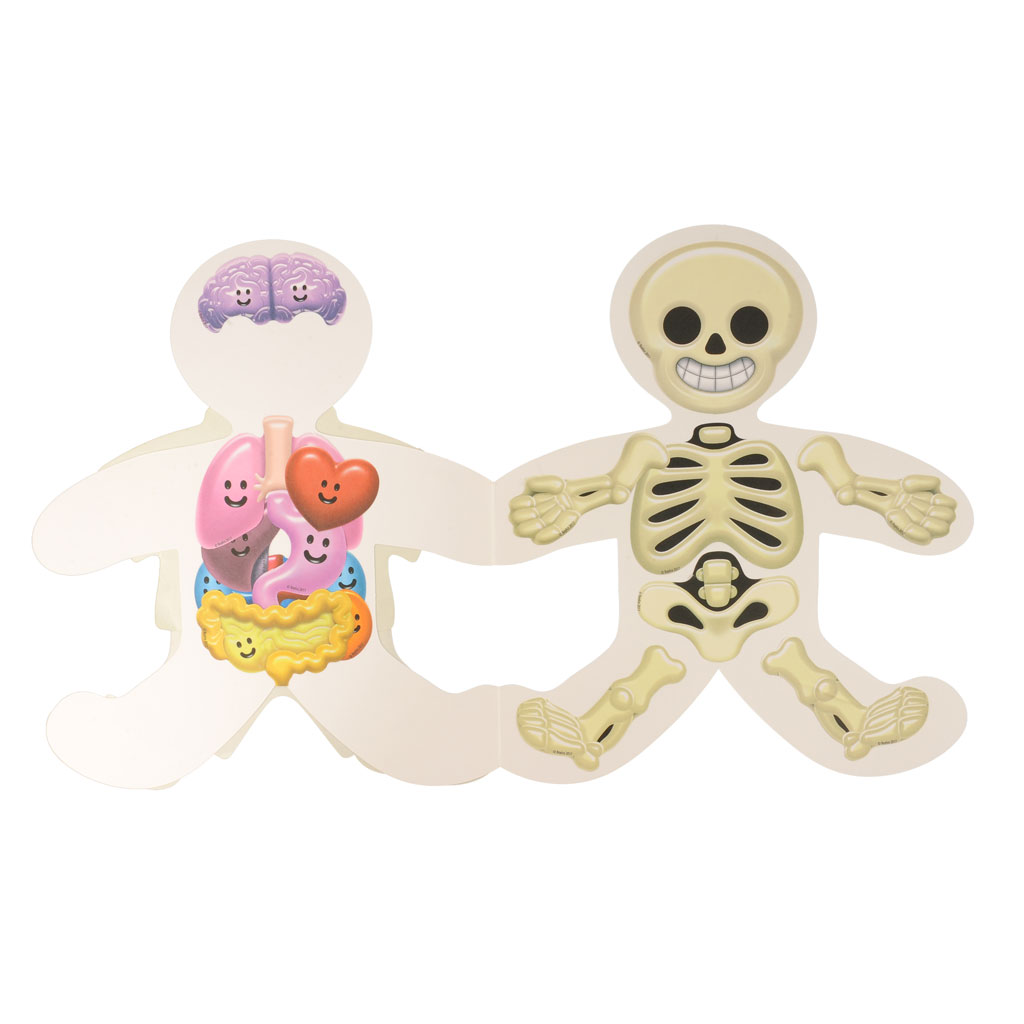 Blanko-Figuren, 12 Klapp-Figuren inkl. 77 Sticker