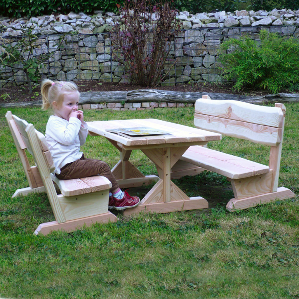Outdoor-Sitzgarnitur aus Douglasie