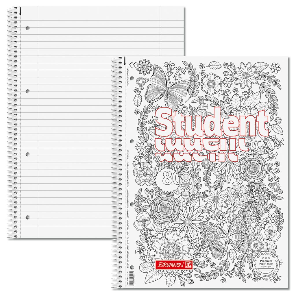 Brunnen® Collegeblock, DIN A4