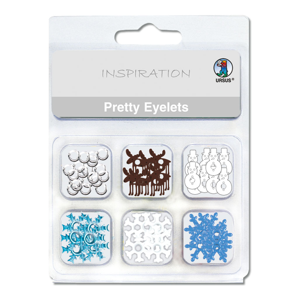 Brads Eyelets Motiv Winter