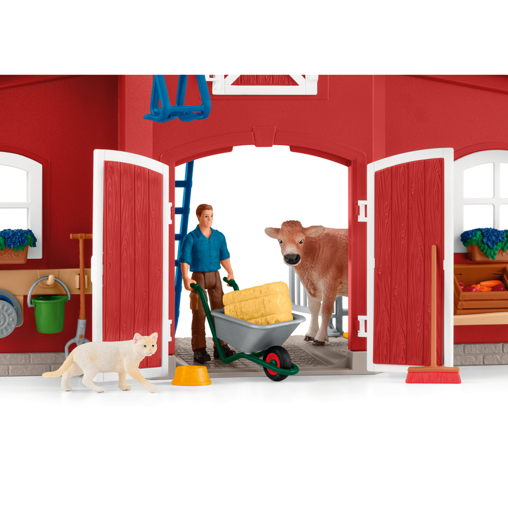 Schleich® Große Farm mit Tieren und Zubehör