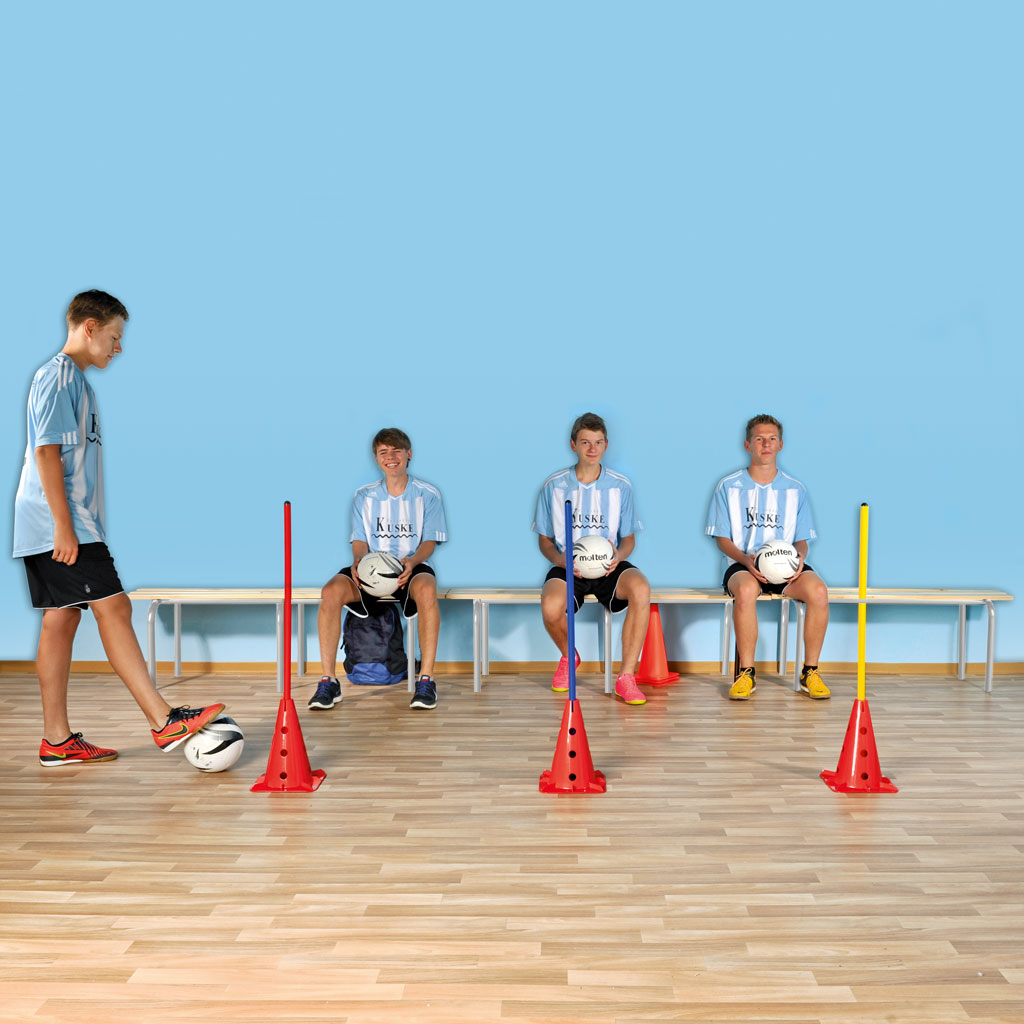 Stapelbare Umkleide- und Garderobenbank