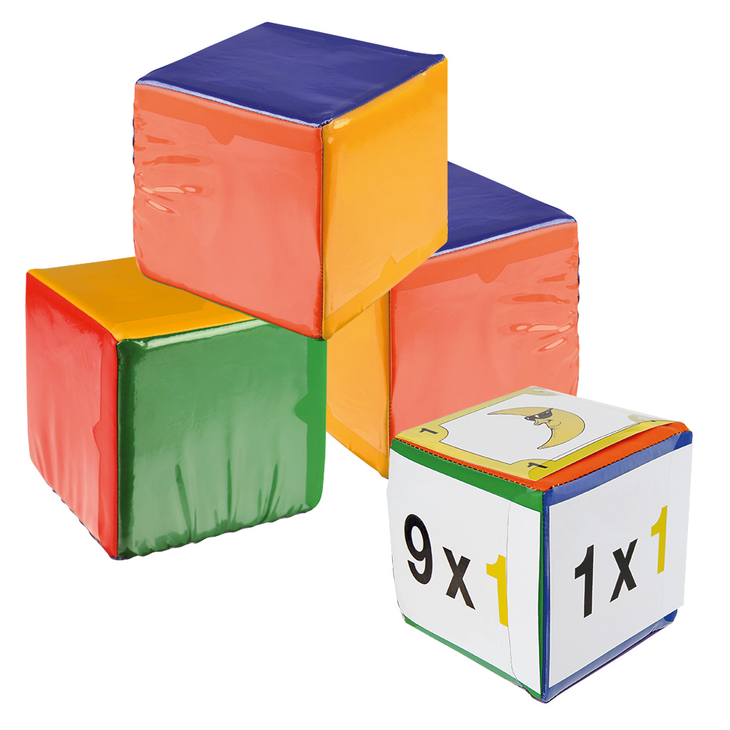 Motiv- und Bewegungswürfel für Kinder-Bild Auf diesem Bild ist das Produkt mit der Art.Nr.: M-30889 zu sehen
