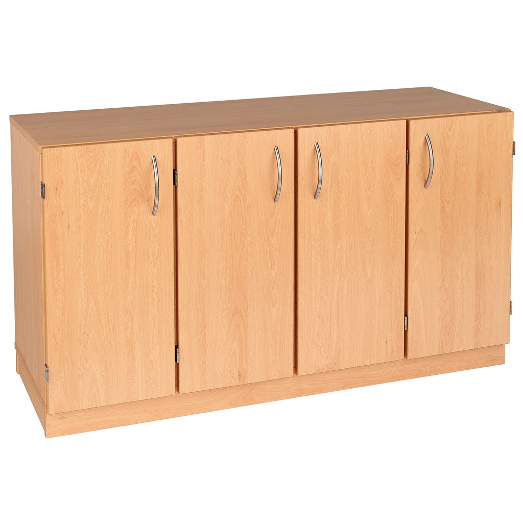 Modulus® Eigentumsschrank mit Türen, 4-reihig, fahrbar oder feststehend