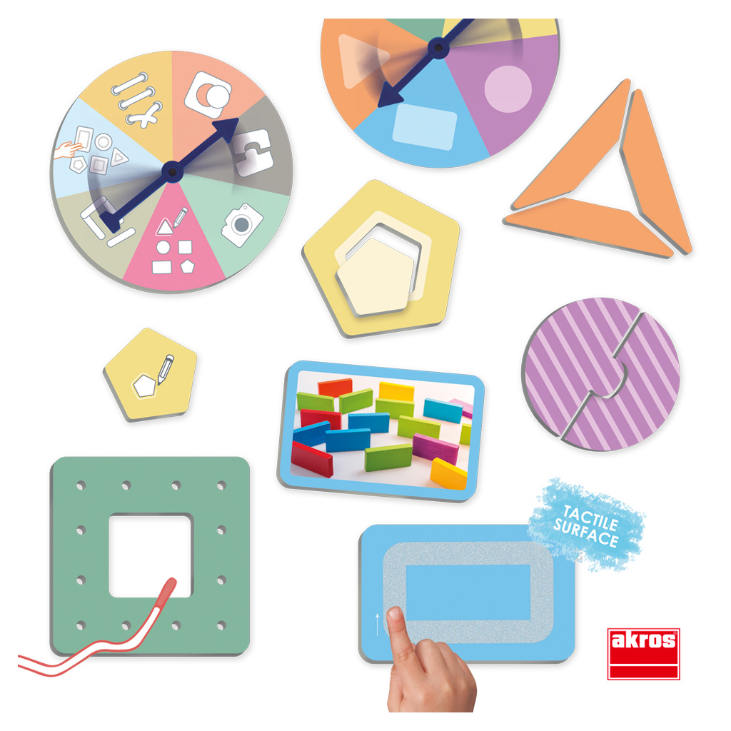 Lernspiel Geometrische Formen-Bild Auf diesem Bild ist das Produkt mit der Art.Nr.: W-83842 zu sehen