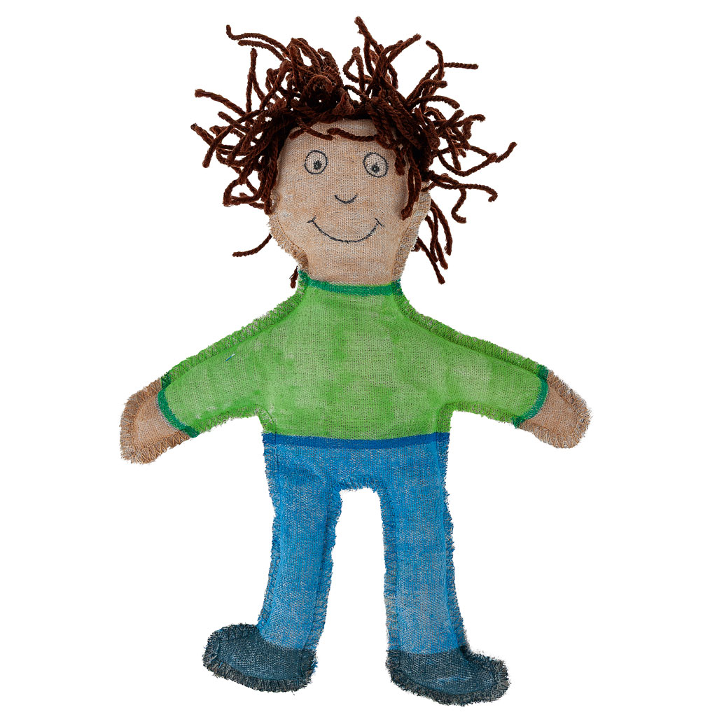 Blanko-Puppe aus Stoff, 12 Stück