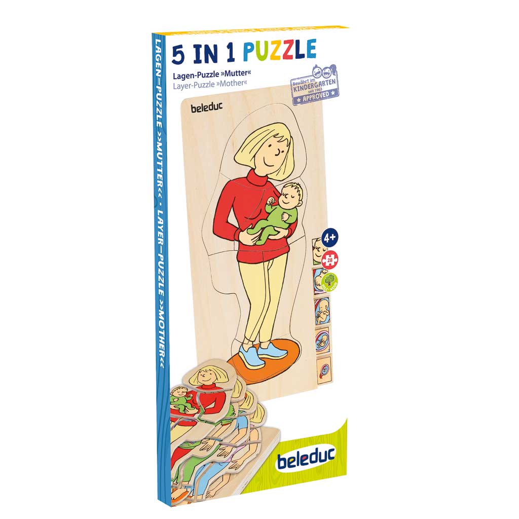 Lagenpuzzle &quot;Mutter mit Baby&quot;