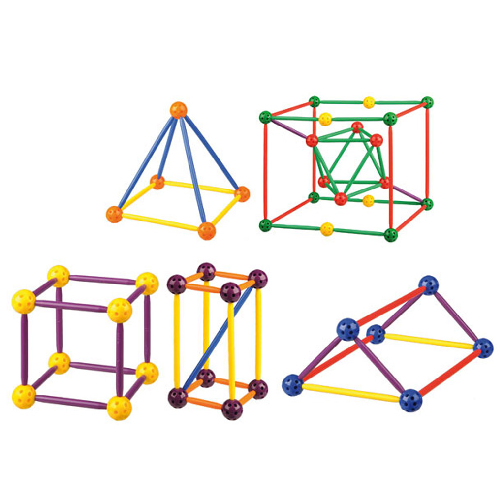 Kugel-Geometrie-Steckbaukasten Klassenset