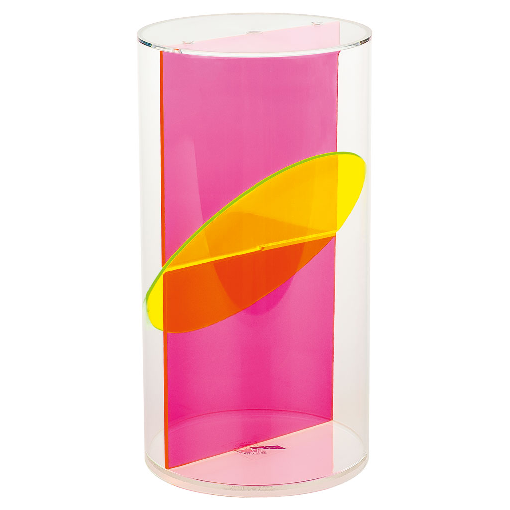 Zylinder mit Ellipse und Achsenschnitt