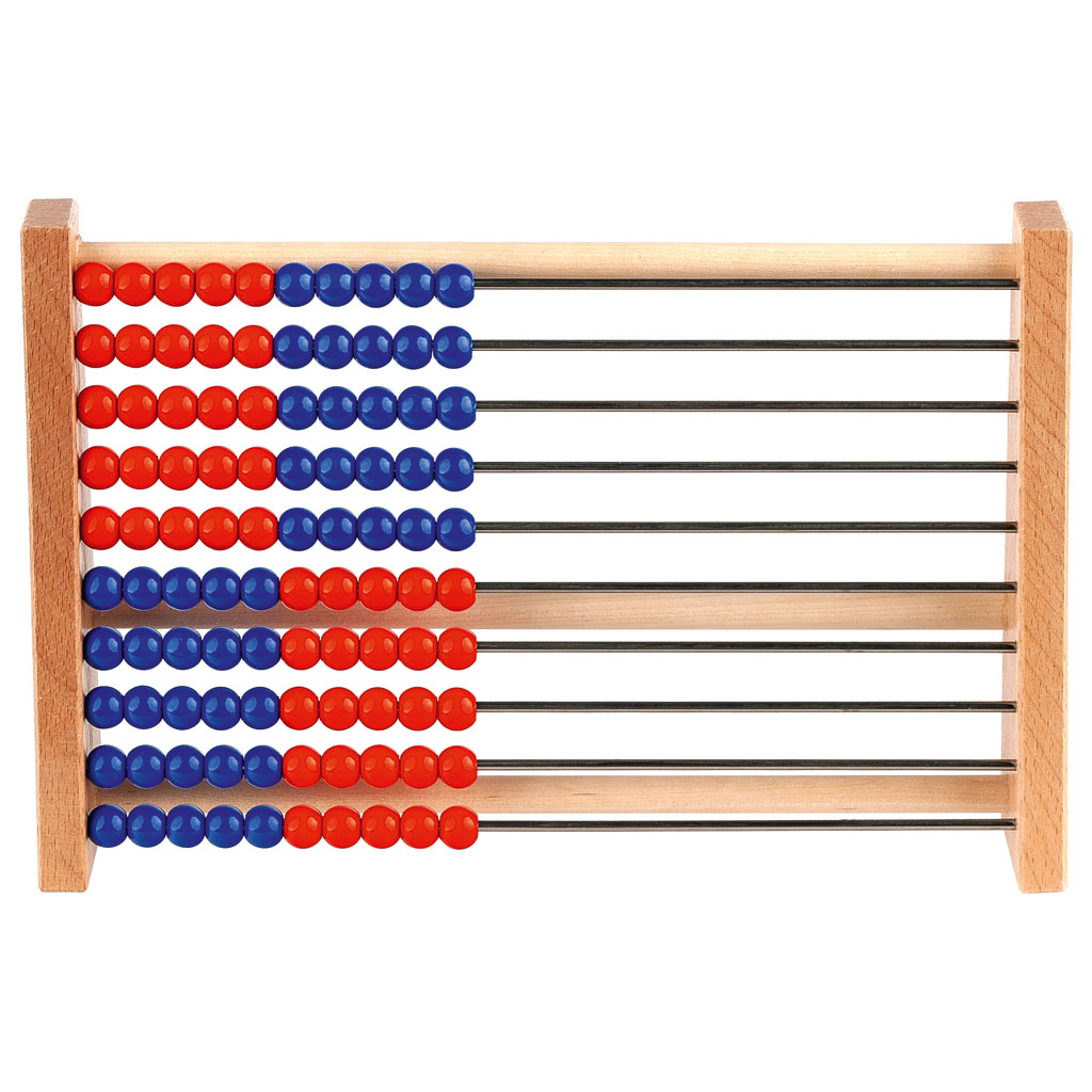 Schüler-Rechenrahmen 1–100 Rot/Blau Klassensatz 2 Schüler-Rechenrahmen 1–100 Rot/Blau Klassensatz 2