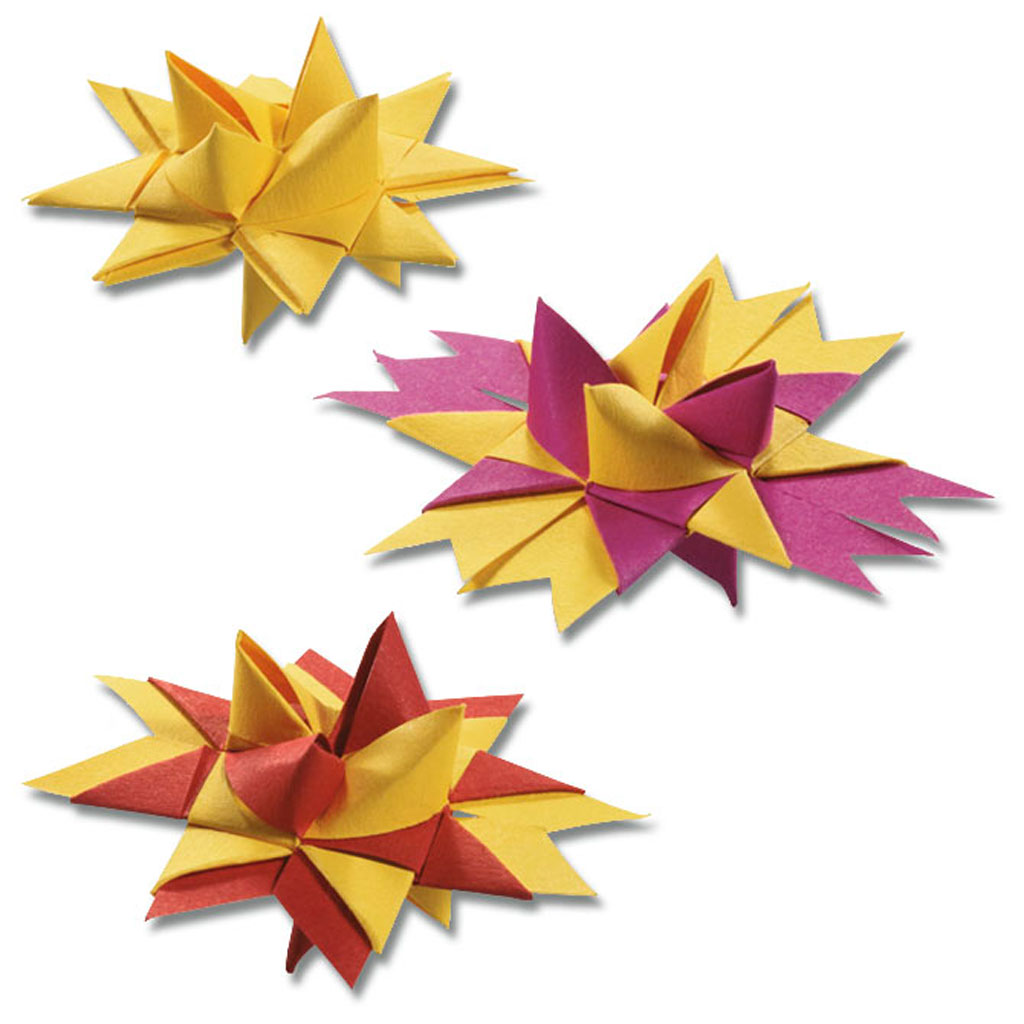 temp92326a_froebelsterne_ganzjahresfarben_bastelset_bsp31IVpZ3UVKWtZ Folia® Fröbelsterne Ganzjahresfarben, 25 Sterne