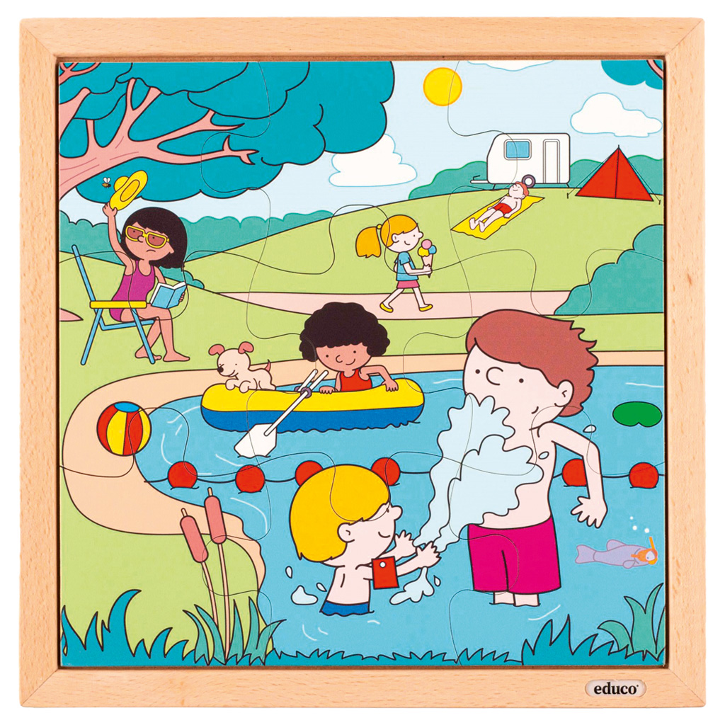 Educo® Jahreszeitenpuzzle