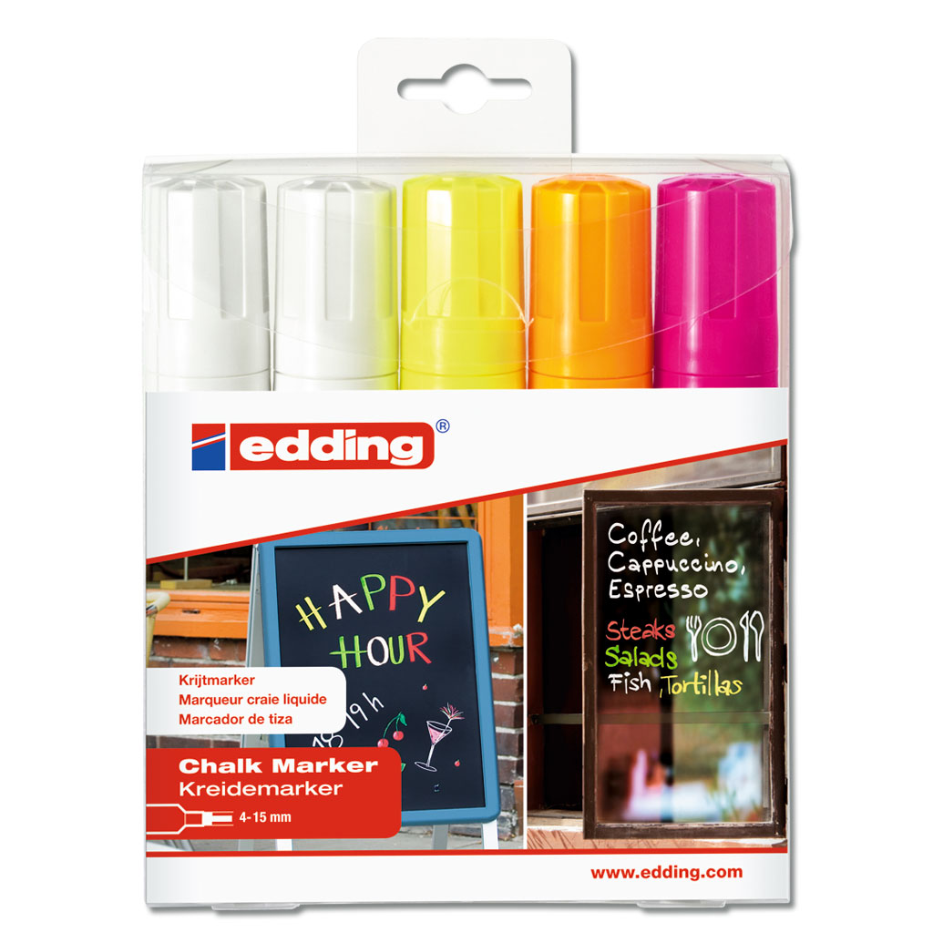 edding®  4090 Kreidemarker 5er-Set