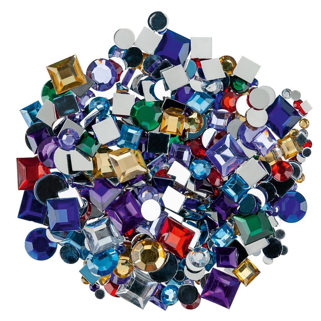 Bastelset, Pompons, Perlen, Filzteile und Chenille-Draht