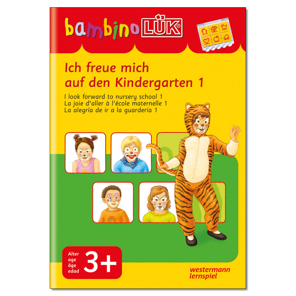 bambinoLÜK Ich freue mich auf den Kindergarten 1