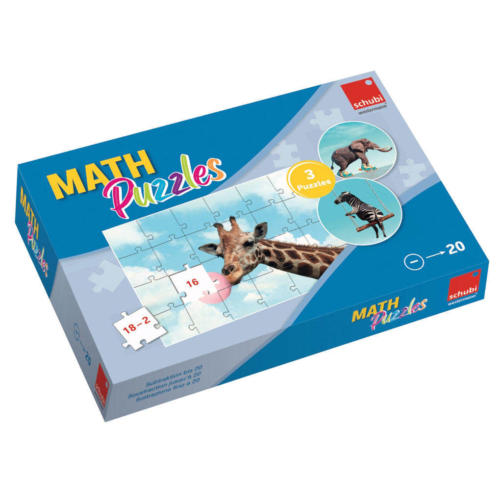 Mathpuzzles-Subtraktion bis 20-Bild Auf diesem Bild ist das Produkt mit der Art.Nr.: W-31667 zu sehen