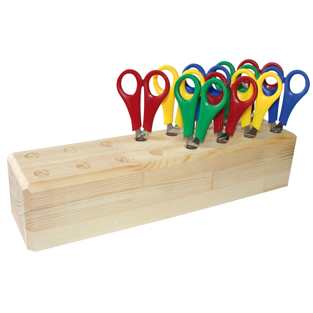 Scherenständer-Set, 16 Bastelscheren