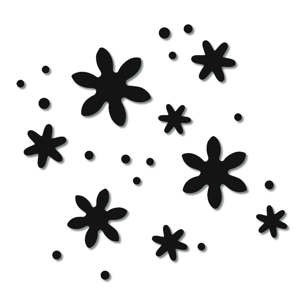 Flexi-Stanzer, Motiv Blumen