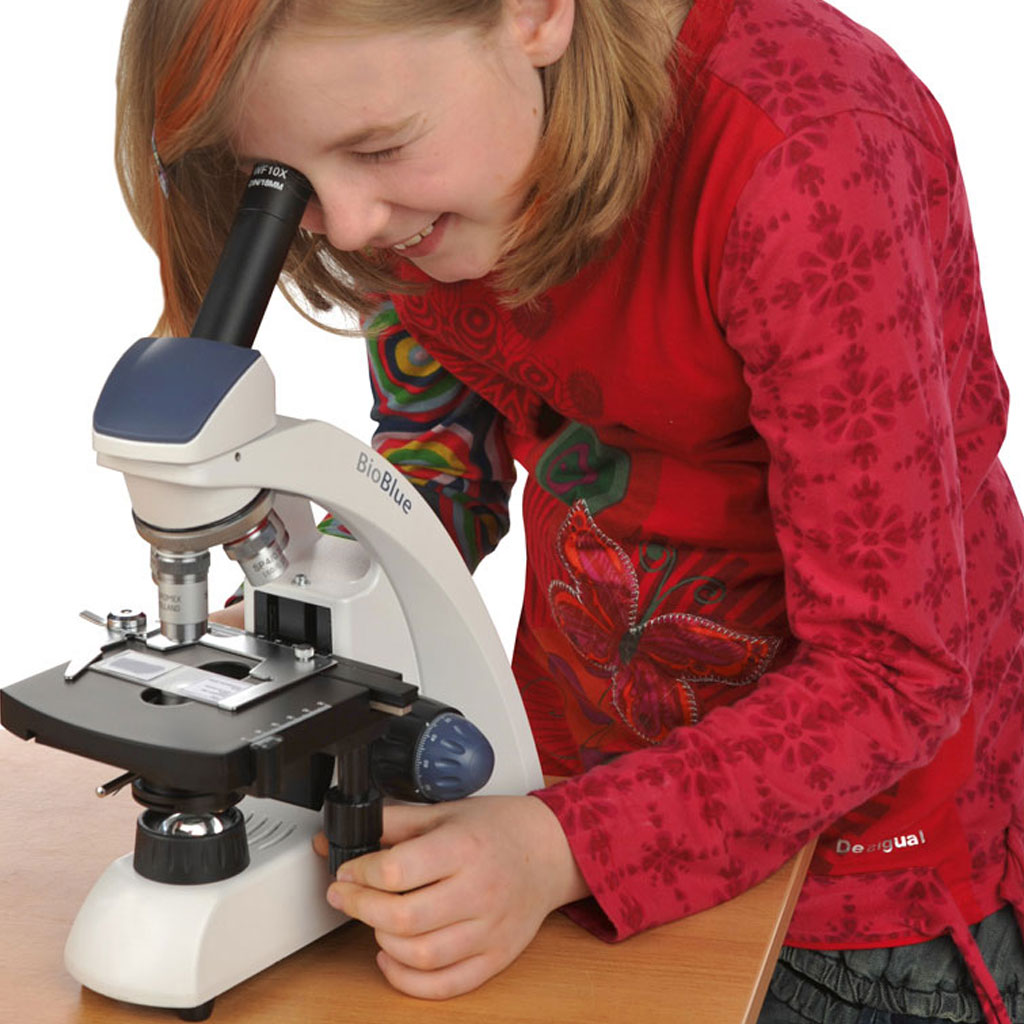 Mikroskop BioBlue WL 220 LED – 40x bis 400x Vergrößerung