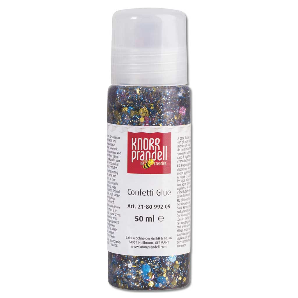 „Confetti Glue“ - Glitzerkleber mit Hexagon