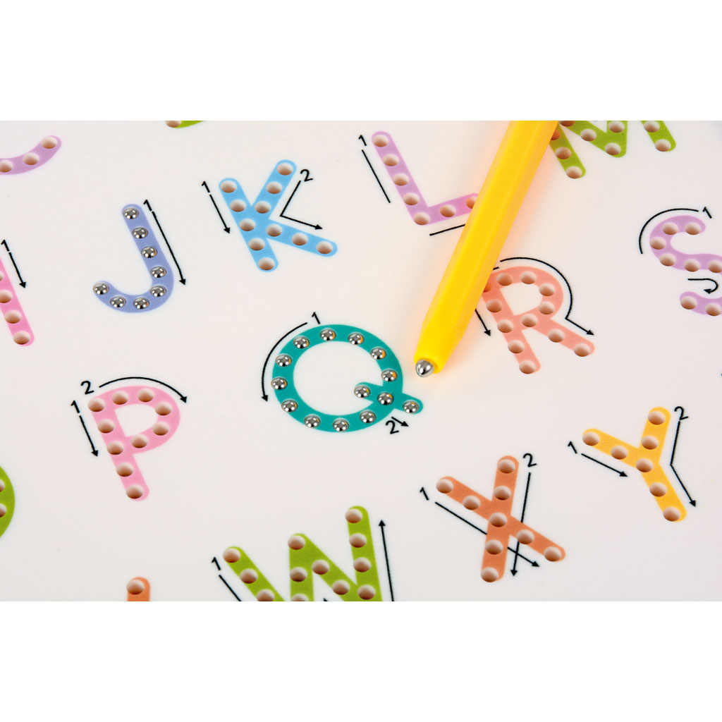 Magnet-Schreibtafel Groß- & Kleinbuchstaben