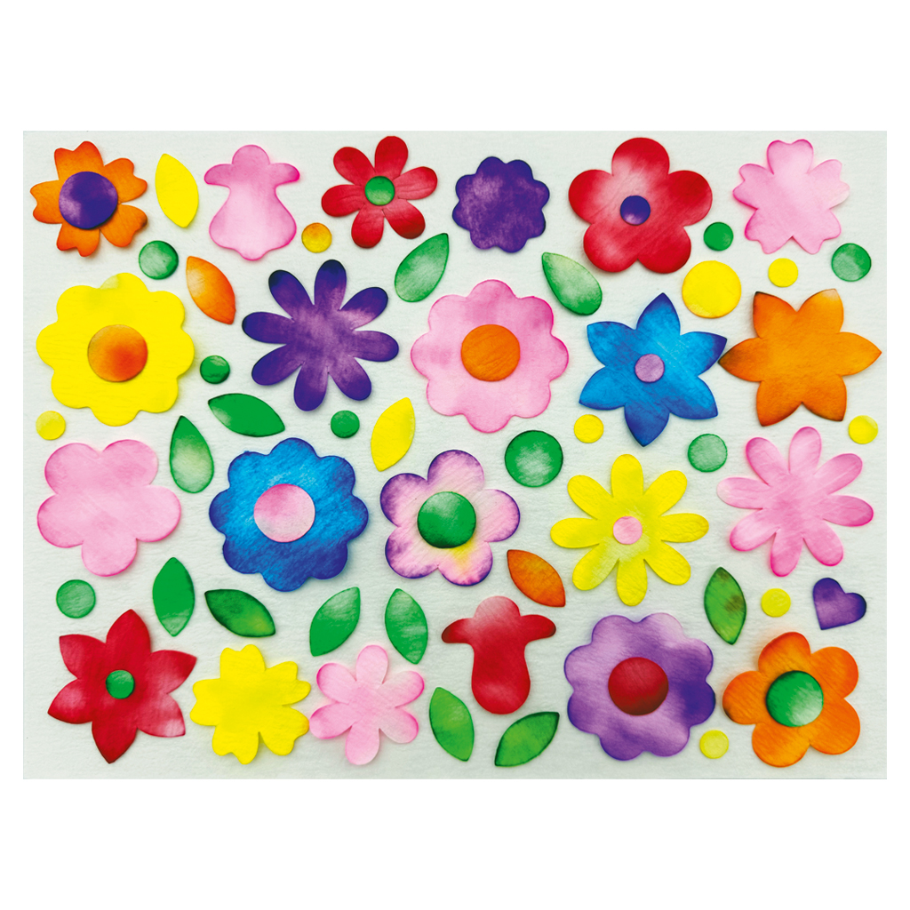 Blumenkleckse, 310 Stück