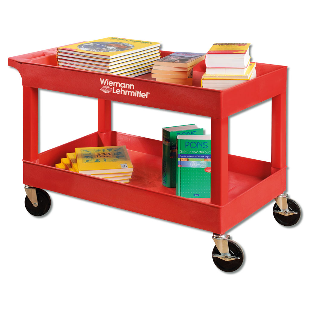 Kleiner Servier- und Bücherwagen