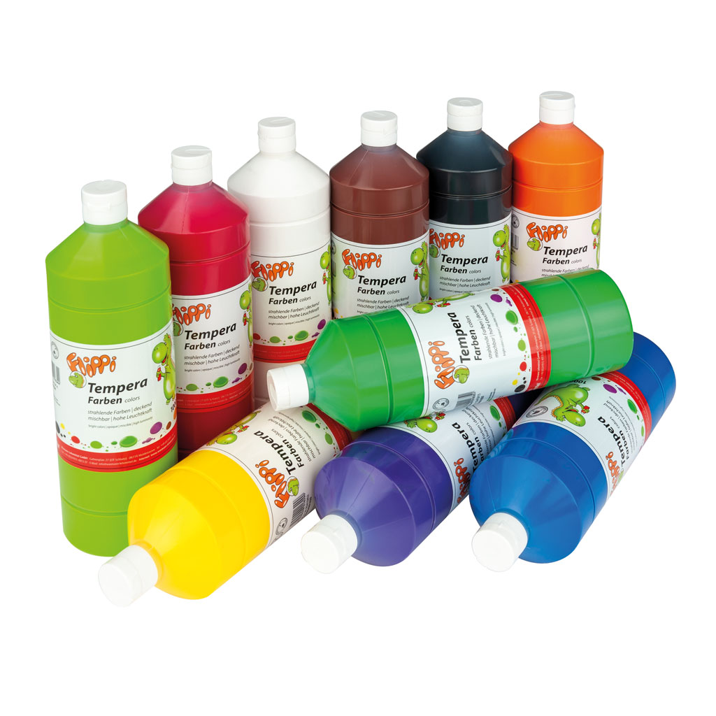 Flippi® Temperafarbe, 1.000 ml-Bild Auf diesem Bild ist das Produkt mit der Art.Nr.: M-93419 zu sehen
