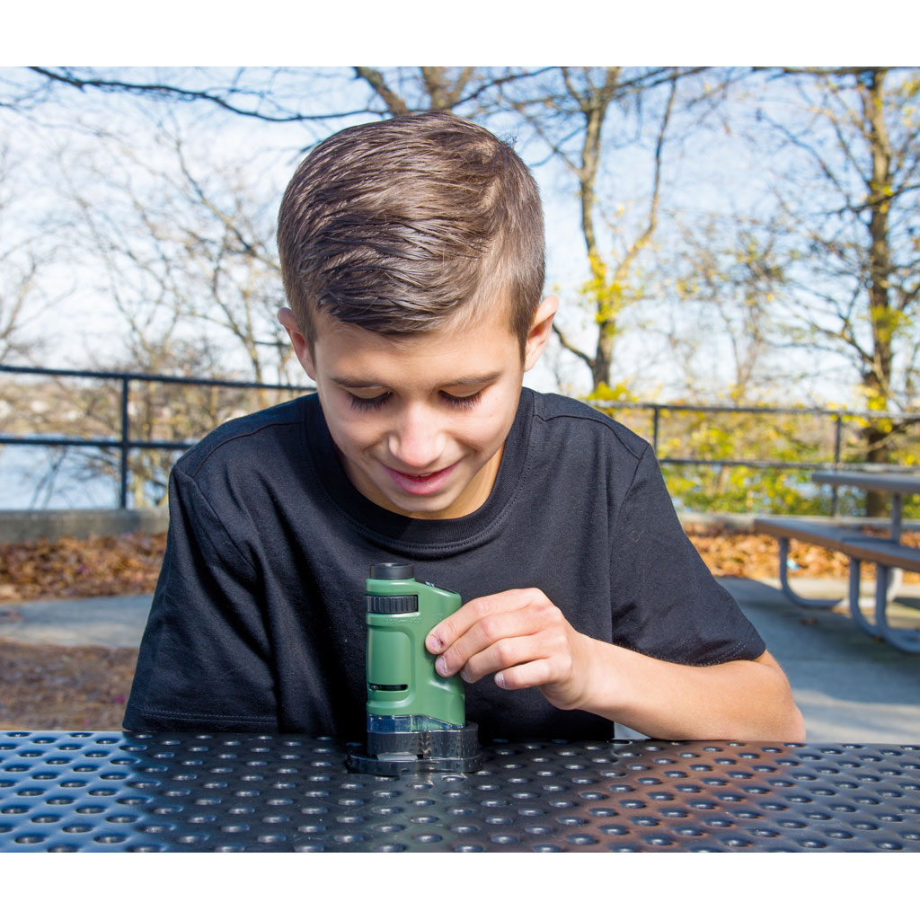 LED-Handmikroskop – 60x bis 120x Vergrößerung LED-Handmikroskop – 60x bis 120x Vergrößerung