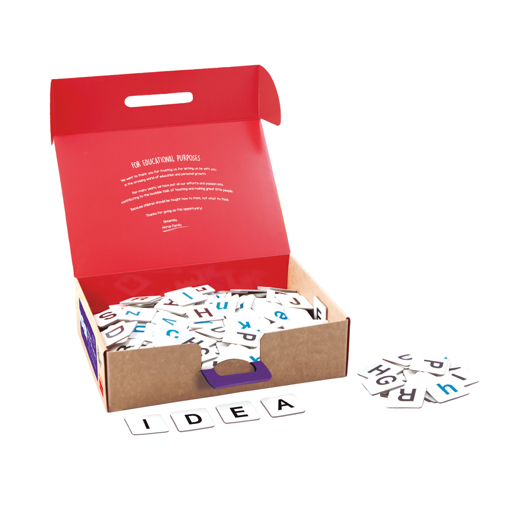 Das Alphabet-Bild Auf diesem Bild ist das Produkt mit der Art.Nr.: W-83829 zu sehen