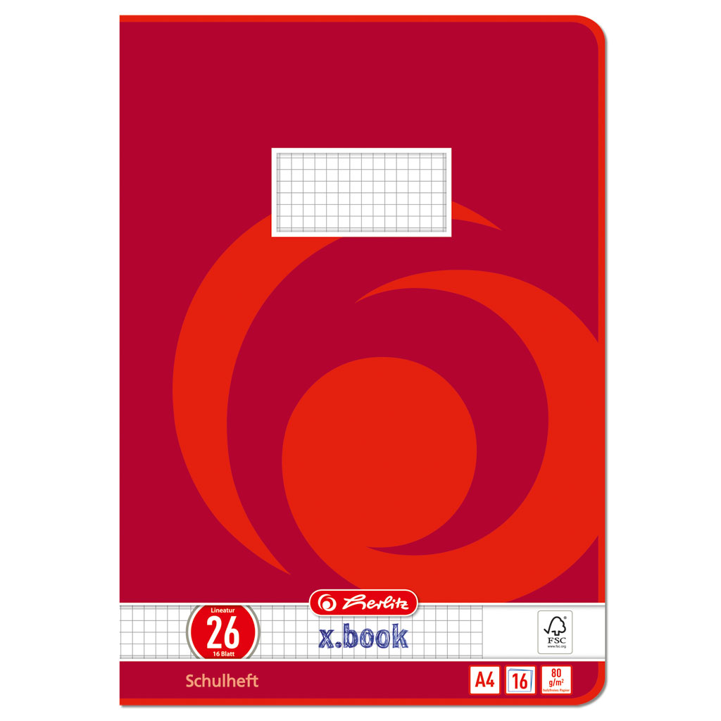 Herlitz® Schulheft DIN A4